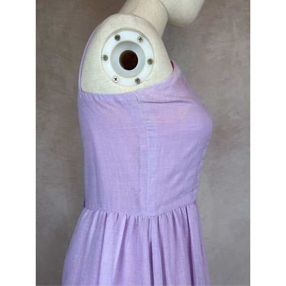 Vintage 70s Gunne Sax Style Maxi with Caplet Puff Sleeves Dress - Picture 9 of 11